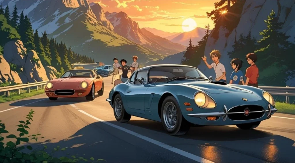 Serie de Anime Para Amantes de Los Coches